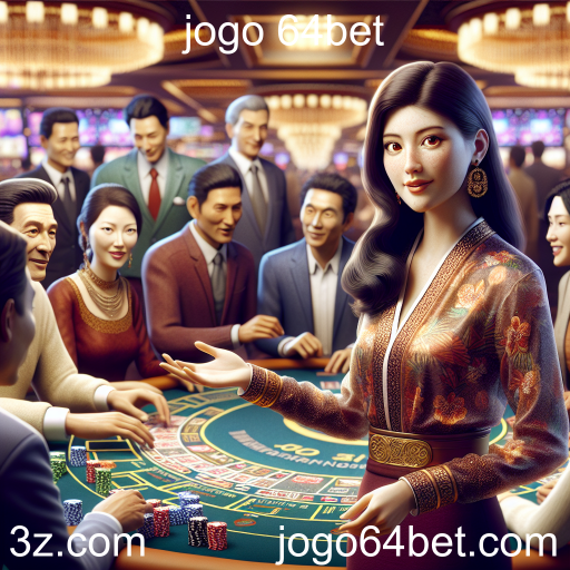 Experiência Imersiva no Cassino Ao Vivo do 64bet